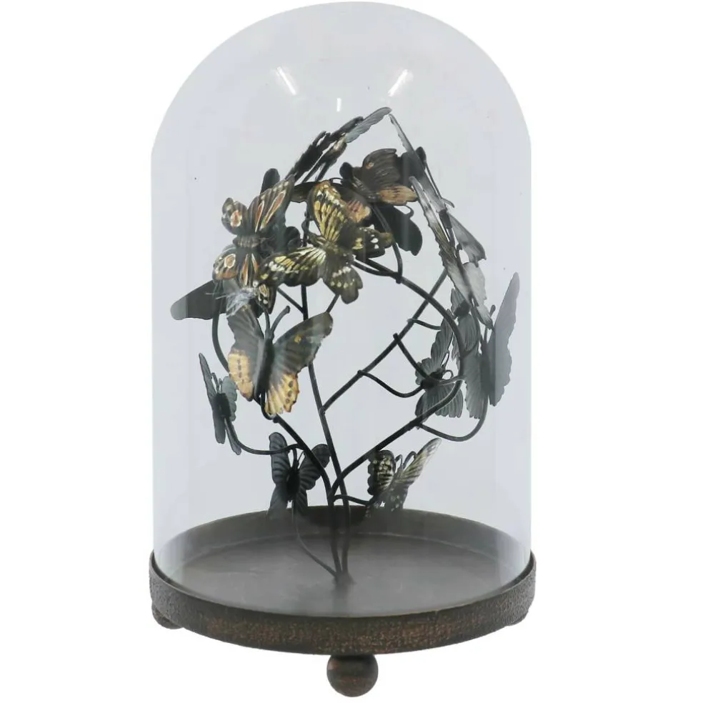 10" Butterfly Cloche Tabletop Décor by Ashland®