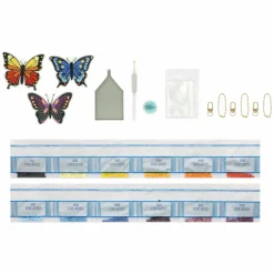 Butterfly Diamond Art Keychain Kit by Make Market®