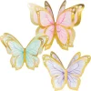 Butterfly Shimmer 3D Foil Centerpiece (3/Pkg)