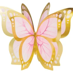 Butterfly Shimmer 3D Foil Centerpiece (3/Pkg)