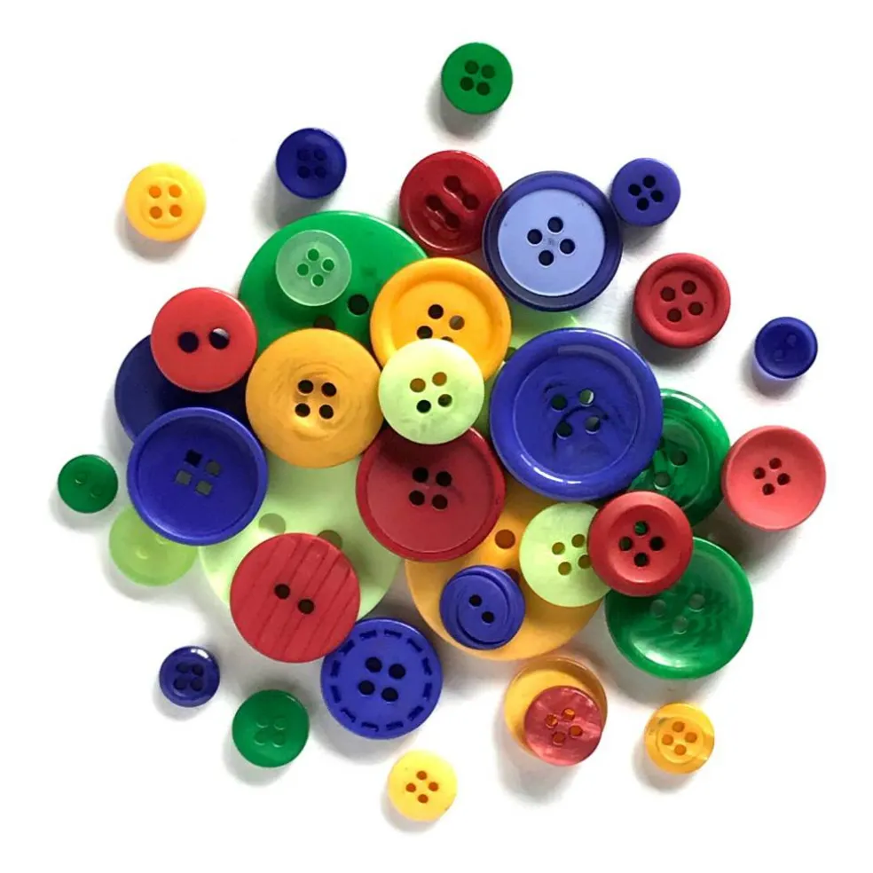 Buttons Galore and More Button Grab Bag for Sewing & Crafts - 300 Buttons