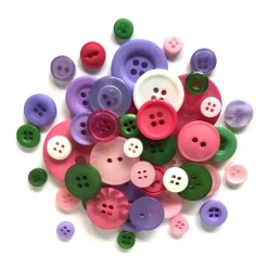 Buttons Galore and More Button Grab Bag for Sewing & Crafts - 300 Buttons
