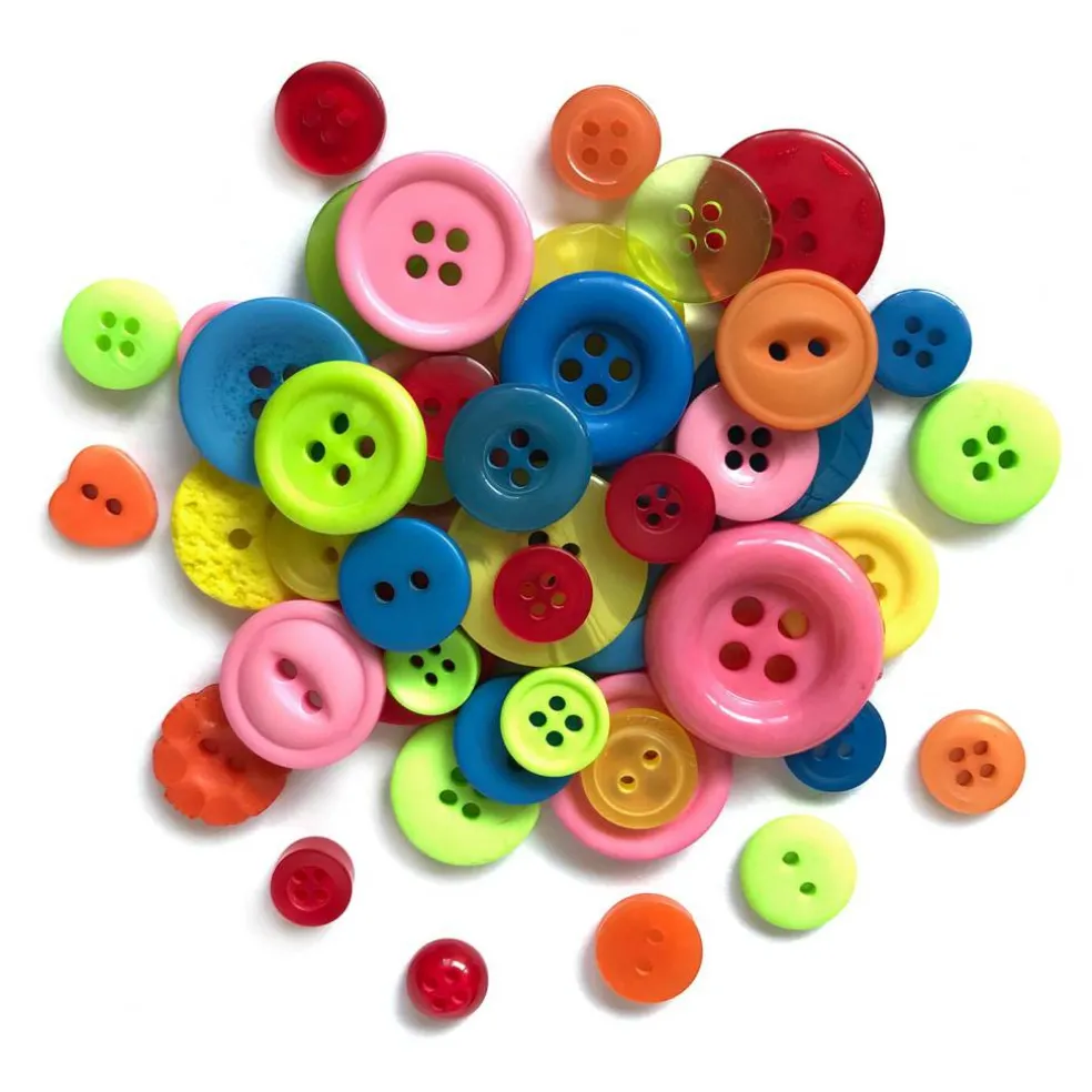 Buttons Galore Colorful Sewing & Craft Buttons for DIY Projects