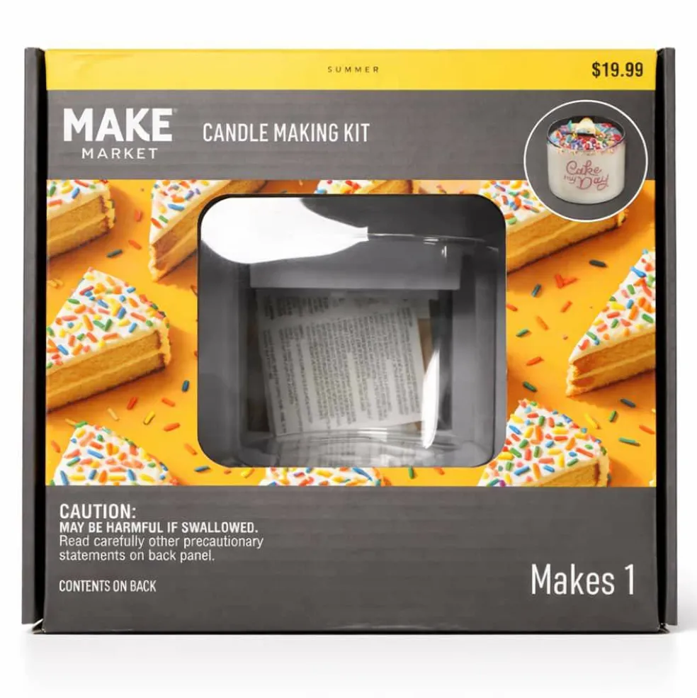 Cake My Day Candle Making Kit by Make Market®