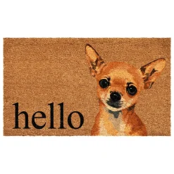 Calloway Mills Brown Chihuahua Doormat