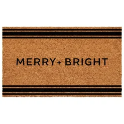 Calloway Mills French Stripe Merry & Bright Doormat