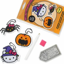Camelot® Dots Hello Kitty® Witchy Halloween Diamond Pal Charms