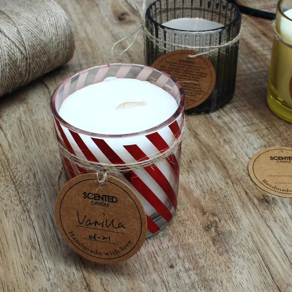 Candle Wick Kit - 60 Cotton Wicks with Candle Making Tools (Thick 4"+6"+8")
