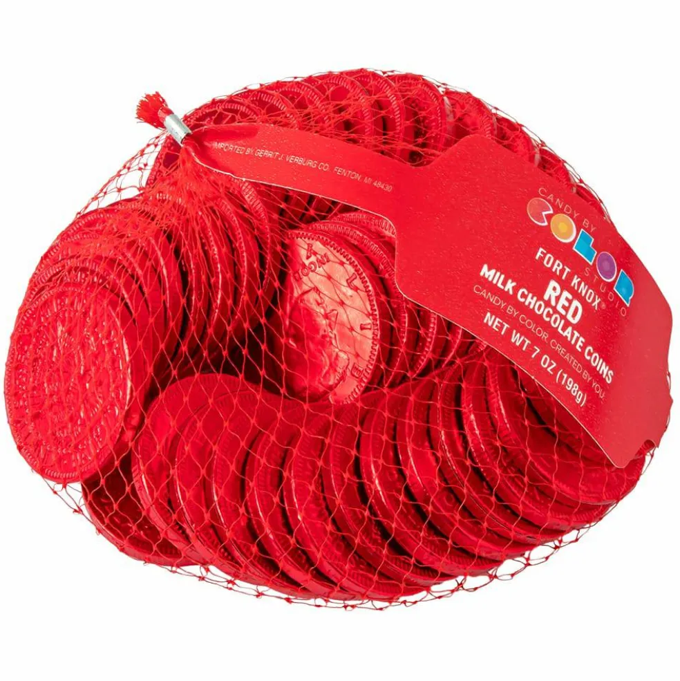 Candy by Color Studio Fort Knox® Milk Chocolate Coins