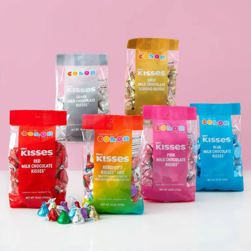 Candy by Color Studio Hershey's Milk Chocolate Kisses