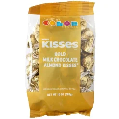 Candy by Color Studio Hershey's Gold Milk Almond Chocolate Kisses
