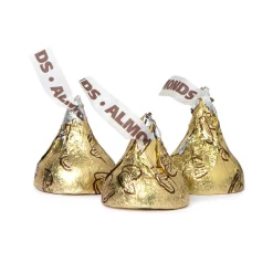 Candy by Color Studio Hershey's Gold Milk Almond Chocolate Kisses