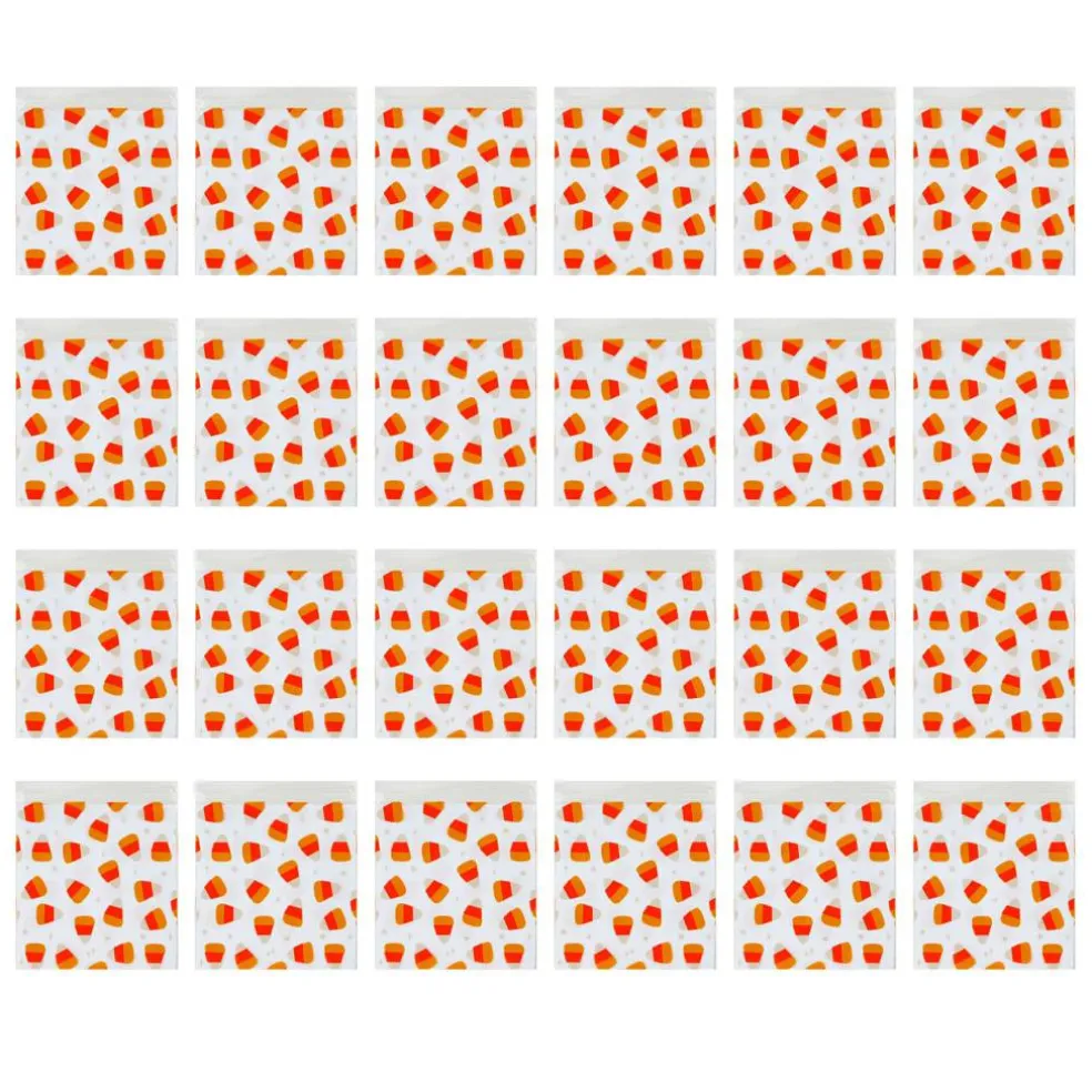 Candy Corn Zipper Treat Bags, 24ct. by Makery™