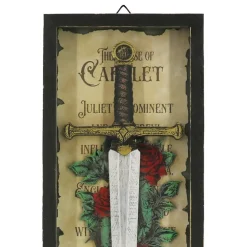 Capulet Sword & Roses Shadowbox Wall Décor by Ashland®