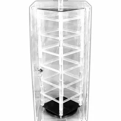 48 Card Revolving Earrings Display Rotating Case Stand