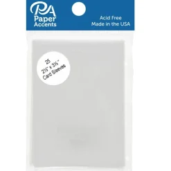 Card Sleeves 2.5x3.5 25pc Clear