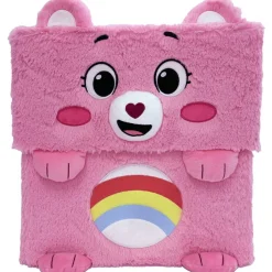 Care Bears: Storables 12" Box - Cheer Bear - Pink Character Themed Bin, Fabric Storage Container, Opening Top Lid, Holds Toys, Books & More, Licensed