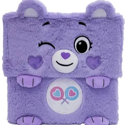 Care Bears: Storables 10" Box - Share Bear - Purple Character Themed Bin, Fabric Storage Container, Opening Top Lid, Holds Toys Books & More, Licensed