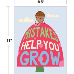 Carson Dellosa Fairy Tale Forest 12-Piece Motivational Poster Set, Colorful Illustrations, Powerful Visual Reminders for Homeschool and Classroom Decor
