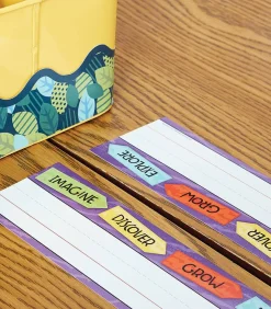 Carson Dellosa Nature Explorers 36PC Name Labels For Kids, Positive Affirmations Tags for Labeling Classroom, School Supplies, Chalkboard, Desk Organizer and Locker Organization Teacher Decor