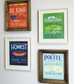 Carson Dellosa 12-Piece Positive Affirmations Posters, Motivational 8.5" x 11" Wall Decor, Growth Mindset Art Set for Bulletin Board, Classroom, Office Decorations, School Counselor Office Must Haves