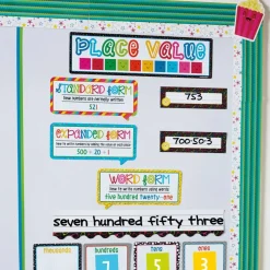 Carson Dellosa School Pop 36PC Name Labels For Kids, Neon Sunglasses Tags for Labeling Classroom, Chalkboard, Desk Organizer and Locker Organization Teacher Decor