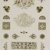 Cartwell Studio Gilded Vellum Ornate Stickers