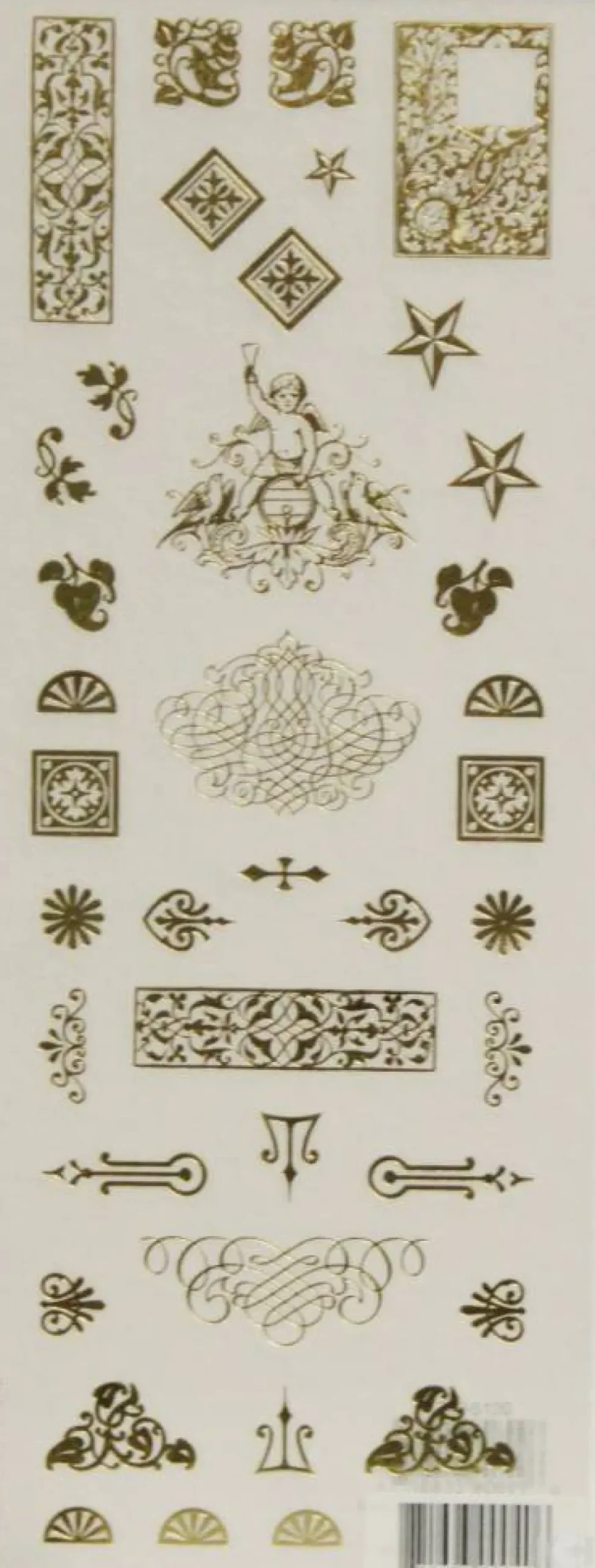 Cartwell Studio Gilded Vellum Ornate Stickers