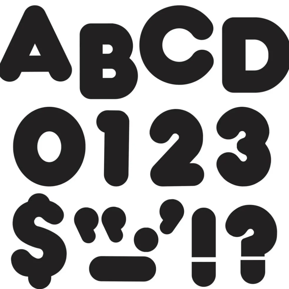 4" Casual Uppercase Ready Letters®