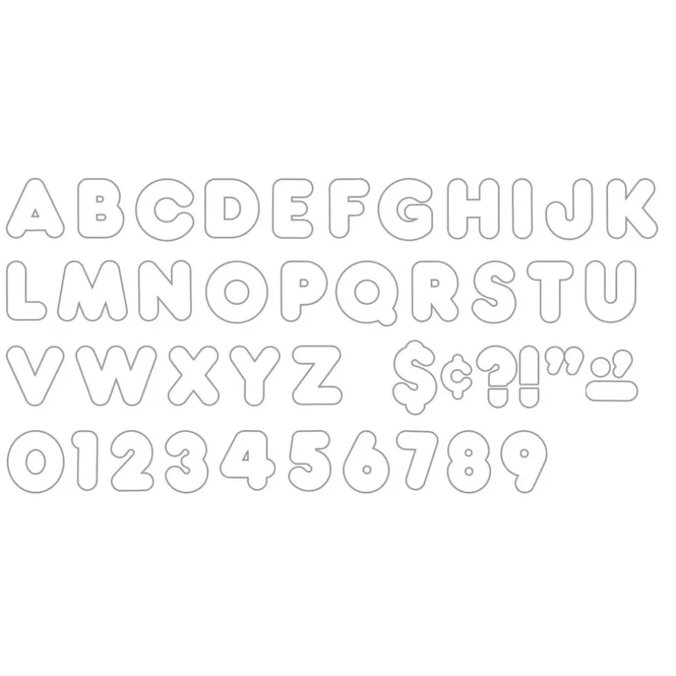 4" Casual Uppercase Ready Letters®