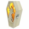 4.5" Cat & Moon Coffin DIY LED Wood Décor by Make Market®