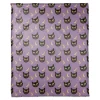 Cat Moon & Stars Pattern Fleece Blanket