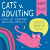 2027 Cats vs Adulting by Amy Smyth Daily Desktop Calendar