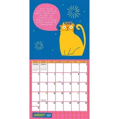 2027 Cats vs Adulting Mini Calendar