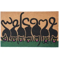 Cats Welcome Doormat