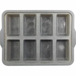 8-Cavity Metal-Reinforced Silicone Mini Loaf Pan by Makery®