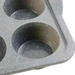 12-Cavity Metal-Reinforced Silicone Muffin Pan by Makery®