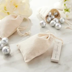 Celebrate Itâ„¢ Occasionsâ„¢ Muslin Favor Bag, 12 Pack