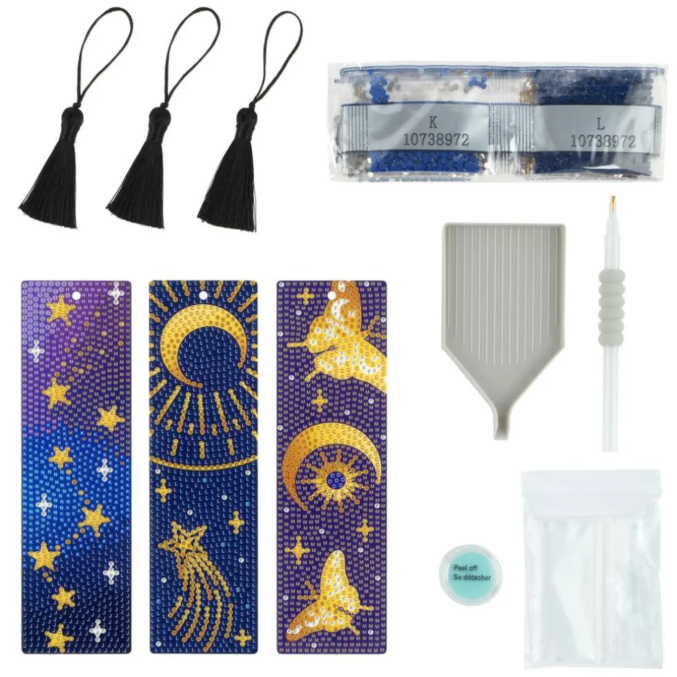 Celestial Diamond Art Bookmark Kit by Make Market®