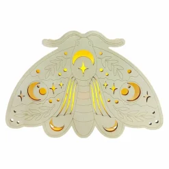 7.75" Celestial Moth DIY LED Wood Décor by Make Market®
