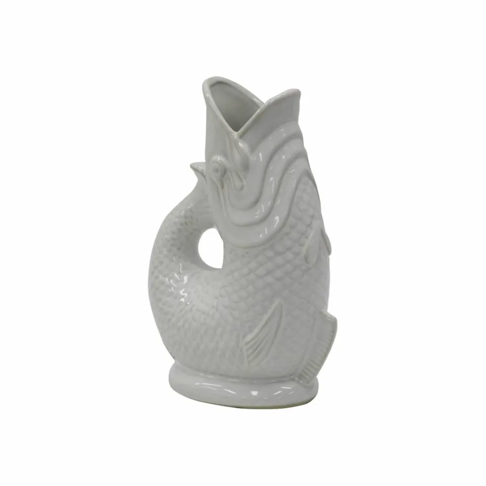 10.5" Ceramic Fish Vase by Ashland®
