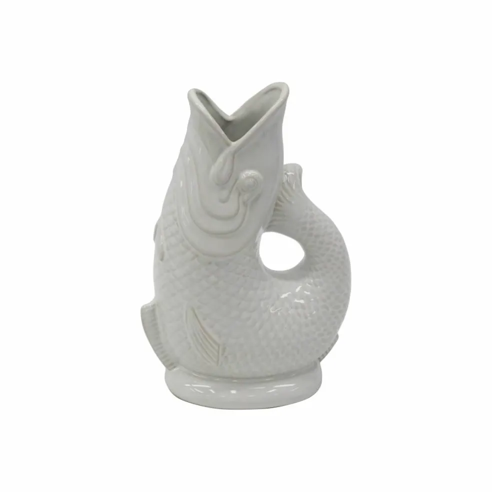 10.5" Ceramic Fish Vase by Ashland®