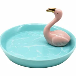 5.25" Ceramic Flamingo Ring Holder by Bead Landing™