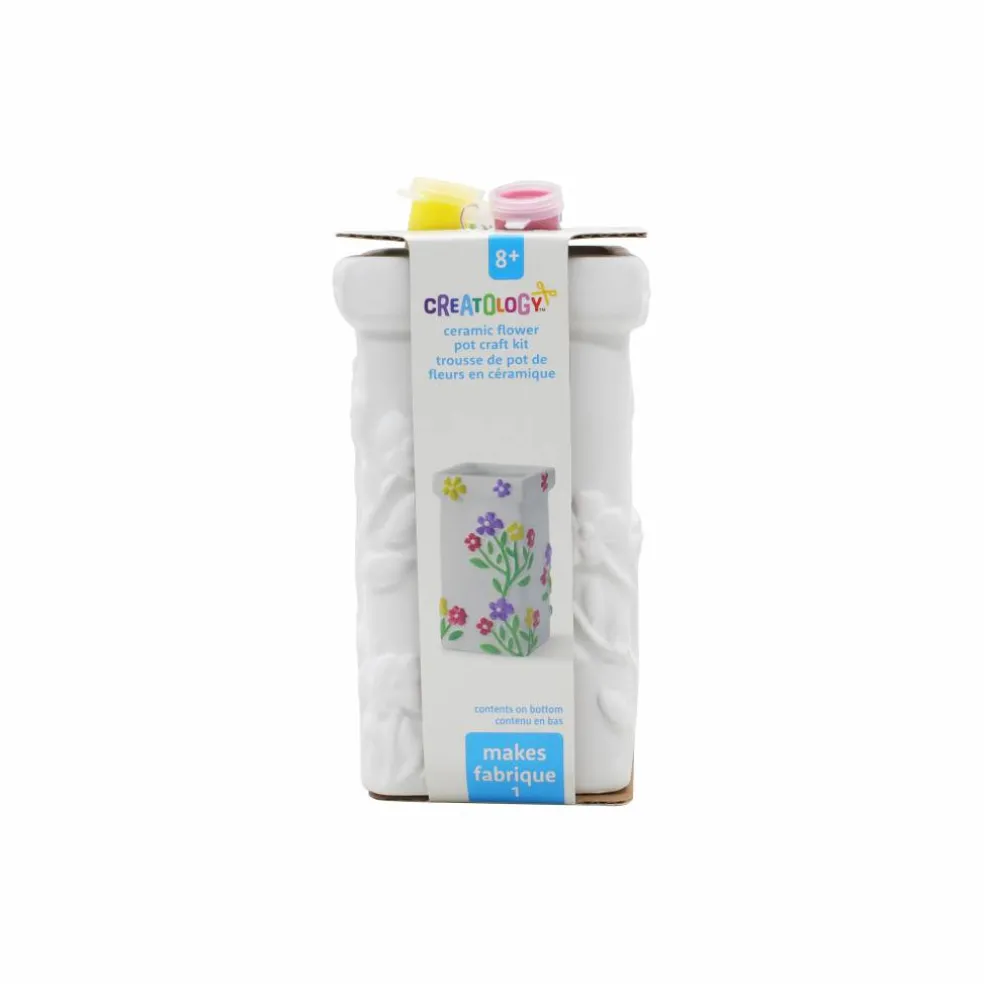 Ceramic Flower Vase Painting Kit by Creatology™