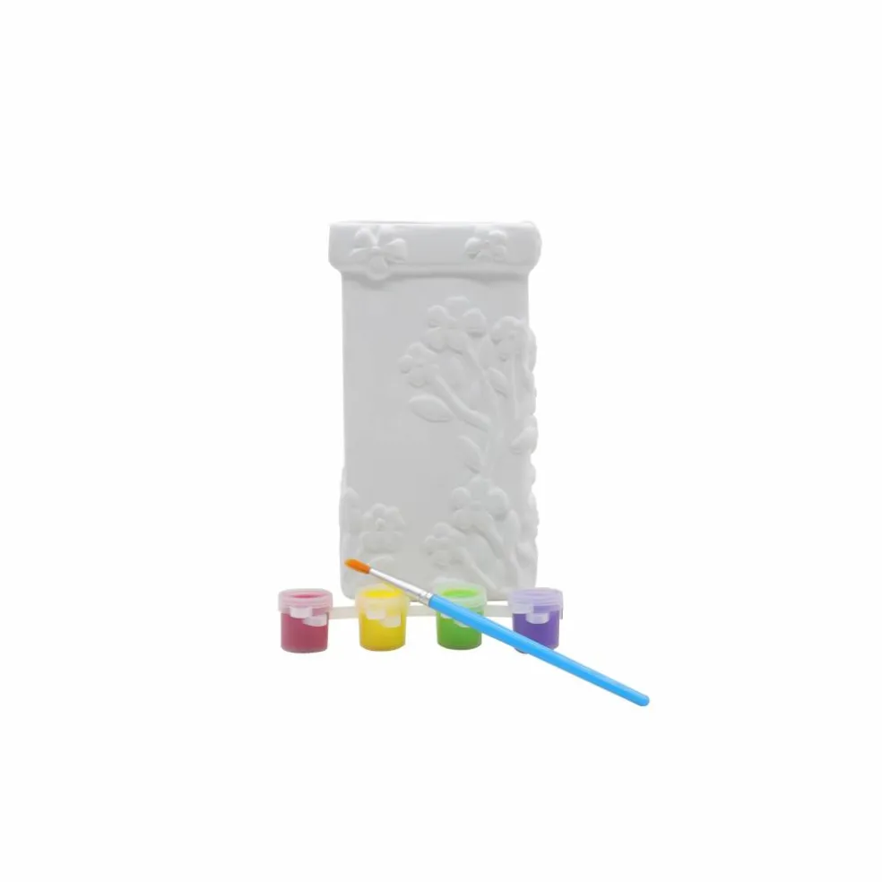 Ceramic Flower Vase Painting Kit by Creatology™