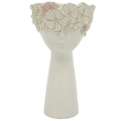 Ceramic Head Decorative Pot by Ashland®