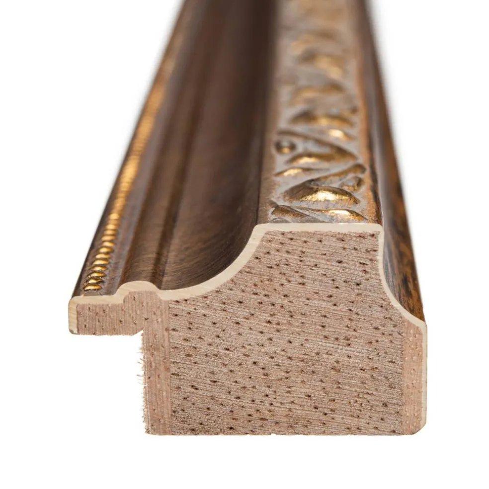 Certificate Frame 13.25x16.75 Museum Bronze Hardwood With Black Mat - Fits 8.25x11.75