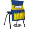Chairback Buddy™ Pocket Chart, Blue/Yellow