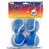 Chair Socks, Blue, Pack of 4