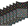 Chalkboard Brights Magnetic Storage Pocket, Pack of 6